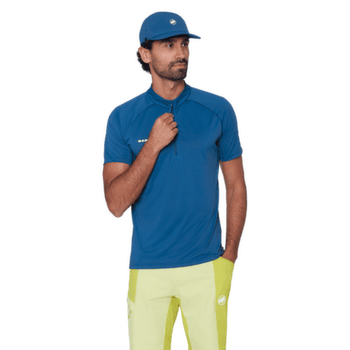 Tričko krátky rukáv Mammut DUCAN FL HALF ZIP T-SHIRT MEN 50665 tschiel
