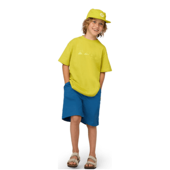 Tričko krátky rukáv Mammut MAMMUT BASE T-SHIRT PLAYGROUND KIDS nebla