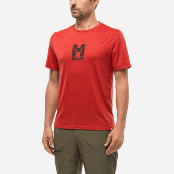 Tričko krátky rukáv Millet UBIC WOOL TS SS Men CORONET BLUE