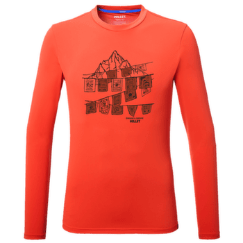 Tričko dlhý rukáv Millet SENECA TS LS UV Men PAPRIKA
