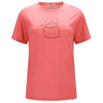 Triko krátký rukáv Aclima LightWool 140 Classic Tee Kettle Women Sun Kissed Coral