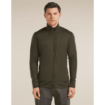 Pulover Icebreaker Merino 260 Quantum LS Zip Men Black