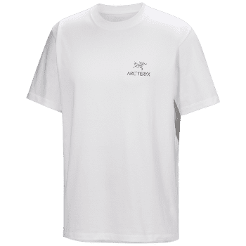 Tričko krátky rukáv Arcteryx Kragg SL Cotton Bird Word SS Men White Light / Black