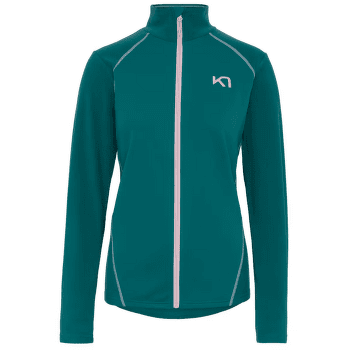 Mikina Kari Traa Kari F/Z Fleece PEACO/PEACOCK