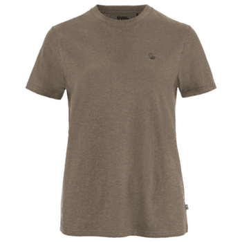 Tričko krátky rukáv Fjällräven Hemp Blend T-shirt Women Suede Brown