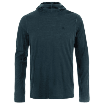 Mikina Fjällräven ABISKO WOOL HOODIE MEN Dark Navy
