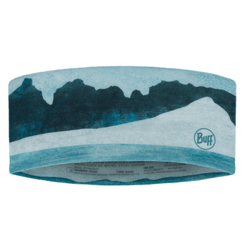 Čelenka Buff Coolnet UV Wide Headband ALER TEAL