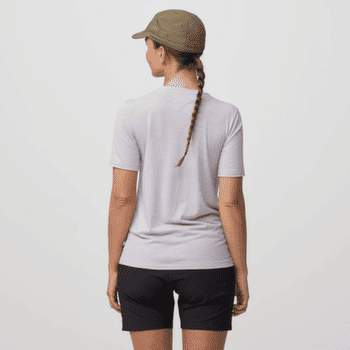 Tričko krátky rukáv Fjällräven HOJA LUGNT WOOL T-SHIRT WOMEN Lavender Mist