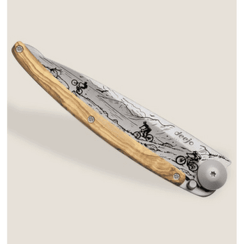 Nůž Deejo Tattoo olive wood Mountain Bike