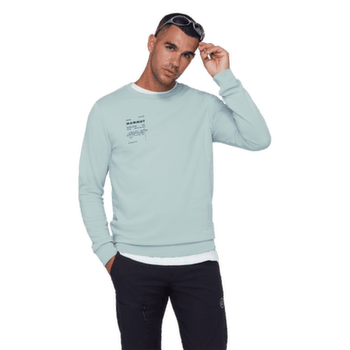 Mikina Mammut MAMMUT CORE ML CREW NECK MEN VERT nebla