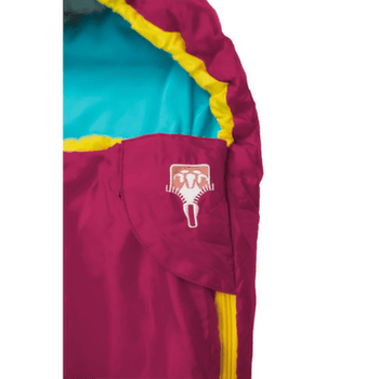 Spacák Grüezi bag Kids Grow Colorful Raspberry Red Raspberry Red