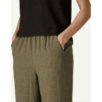 Nohavice Patagonia Garden Island Pants Women Whole Weave: Blue Sage