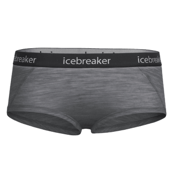 Kalhotky Icebreaker Sprite Hot Pants Women (103023) Gritstone HTHR/Black