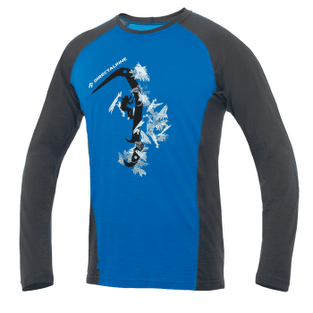 Triko dlouhý rukáv Direct Alpine Furry Long 1.0 blue(hard ice)