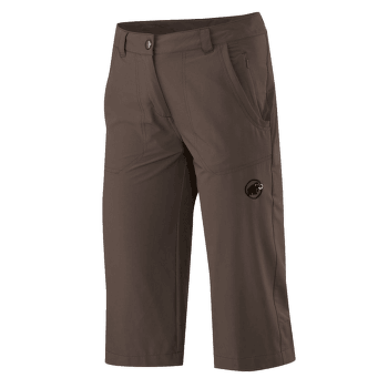 Kalhoty 3/4 Mammut Hiking 3/4 Pants Women dark oak 7173
