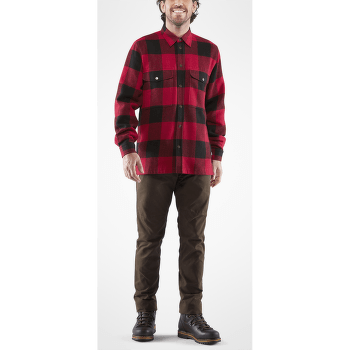 Košile Fjällräven Canada Shirt Men Chestnut-Dark Navy
