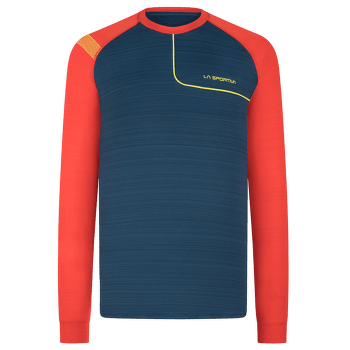 Tričko dlhý rukáv La Sportiva Tour Long Sleeve Men Opal/Poppy
