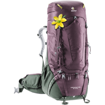 Batoh deuter Aircontact Pro 65+15 SL (3330220) aubergine-ivy