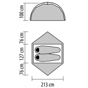 Stan MSR Hubba Hubba NX Tent Grey