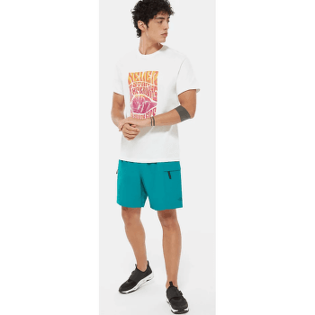 Tričko krátky rukáv The North Face S/S Graphic Tee Men TNF WHITE/FLAME ORANGE