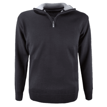 Pulóver (3/4 zapínanie) Kama Sweater 4105 black 110