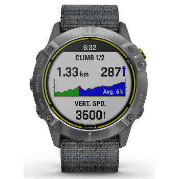 Hodinky Garmin Enduro Ultra Fit Nylon Strap (Steel/Gray)