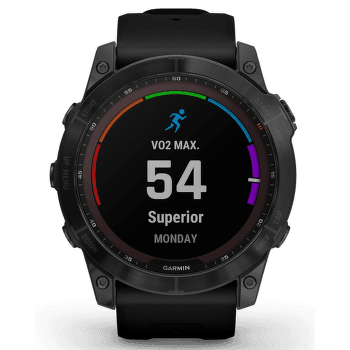 Hodinky Garmin fenix 7X Sapphire Solar Titan Black/Black Band