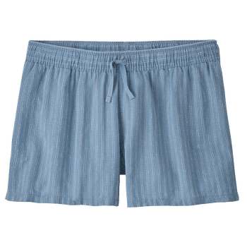 Island Hemp Baggies Shorts Women Small Currents: Light Plume Grey