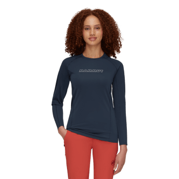 Tričko dlhý rukáv Mammut Selun FL Longsleeve Women Logo salmon 3745