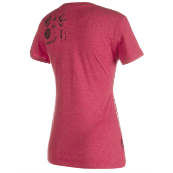 Triko Mammut Meteora T-Shirt Women Crimson melange