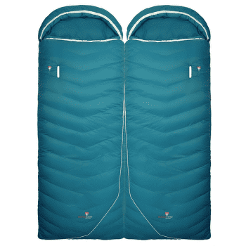 Spacák Grüezi bag Biopod DownWool Subzero Comfort Autumn Blue