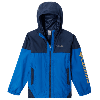 Bunda Columbia Flash Challenger Windbreaker Girls Bright Indigo, Collegiate Navy 465