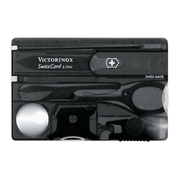 Nůž Victorinox SwissCard Lite black translucent