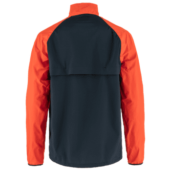 Bunda Fjällräven HC Hybrid Wind Jacket Men Dark Navy-Flame Orange
