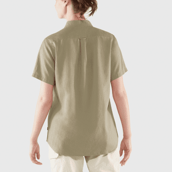 Košile krátký rukáv Fjällräven Övik Travel Shirt SS Women Port