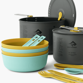 Riad Sea to Summit Frontier UL Two Pot Cook Set - [4P] [14 Piece]