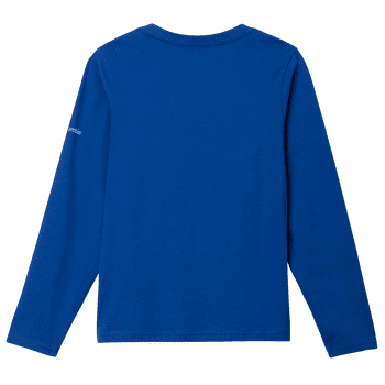 Tričko dlhý rukáv Columbia Dobson Pass™ Long Sleeve Graphic Tee Boys Mountain Blue, Fun Forager 435