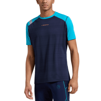 Tričko krátky rukáv La Sportiva SUNFIRE T-SHIRT Men Deep Sea/Tropic Blue