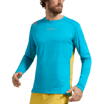 Triko dlouhý rukáv La Sportiva TOUR LONG SLEEVE Men Electric Blue/Lime Punch