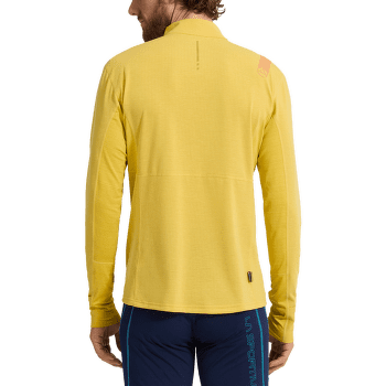 Pulóver La Sportiva SWIFT LONGSLEEVE Men Tropic Blue/Cherry Tomato