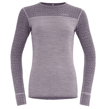 Tričko dlhý rukáv Devold Kvitegga Merino 230 Shirt Women 167A ORCHID