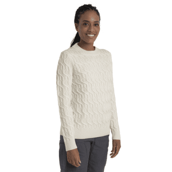 Sveter Icebreaker Merino Cable Knit Crewe Sweater Women UNDYED