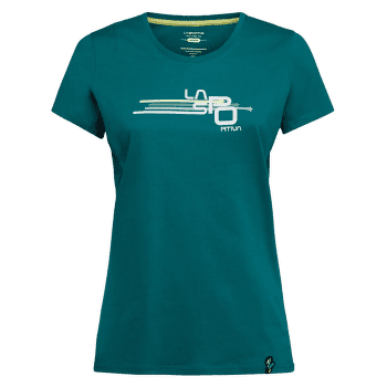 Triko krátký rukáv La Sportiva STRIPE CUBE T-SHIRT Women Everglade