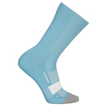 Ponožky Mammut All-Mountain Targeted Cushion Merino Crew Socks glacier blue-white