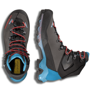 Topánky La Sportiva Aequilibrium Trek Women GTX Carbon/Malibu Blue_G00B02