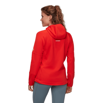 Mikina Mammut Massone ML Hooded Jacket Women 3778 mammut red