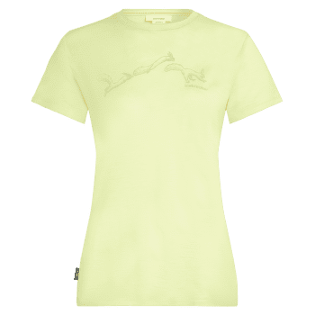 Tričko krátky rukáv Icebreaker Merino 150 Tech Lite SS Tee Airbourne Squirrel Women CITRINE