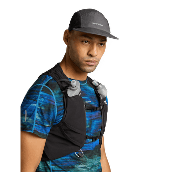 Šiltovka Icebreaker Unisex Shell+™ Cotton Windbreaker 5 Panel Cap OBSIDIAN/BLACK/CB