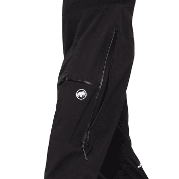 Kalhoty Mammut Haldigrat HS Bib Pants Men black 0001