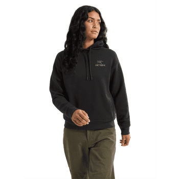 Mikina Arcteryx Emblem Fleece Hoody Women Black